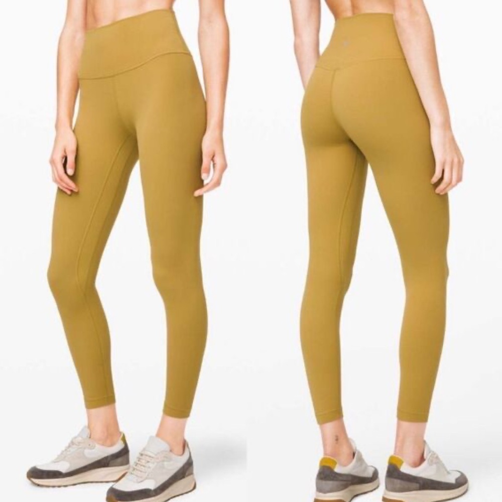 lululemon athletica Mustard High-Rise Align Leggings